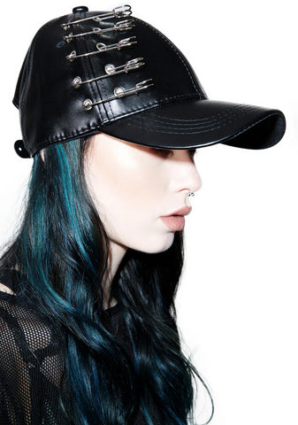 In Memoriam Vegan Leather Hat