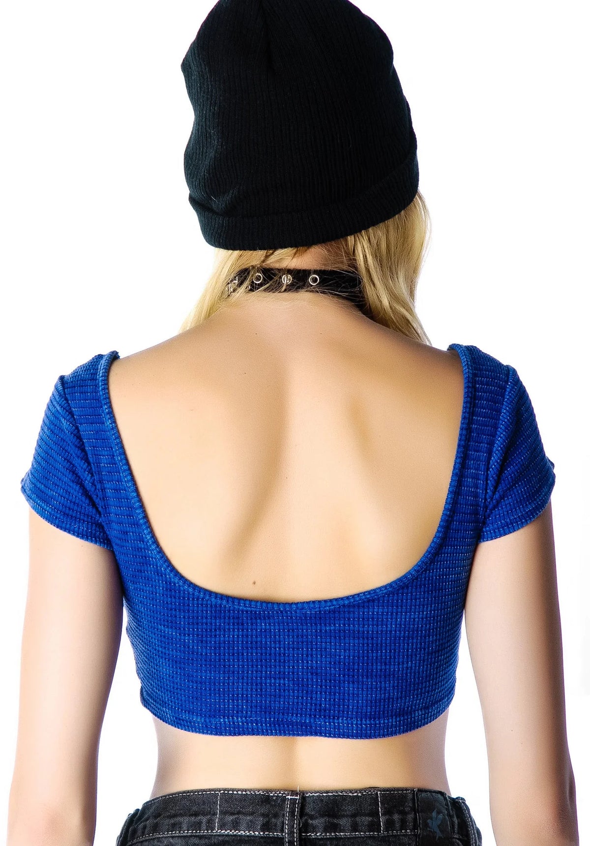 Reality Sux Crop Top - Gray