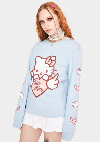 Hello Kitty Angel Heart Sweatshirt