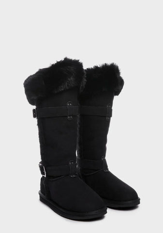 Tsar Tall Satin Boots