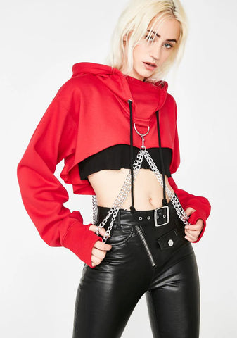 Flame Chained N' Dangerous Hoodie