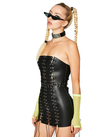 Speaker Bound Mini Dress