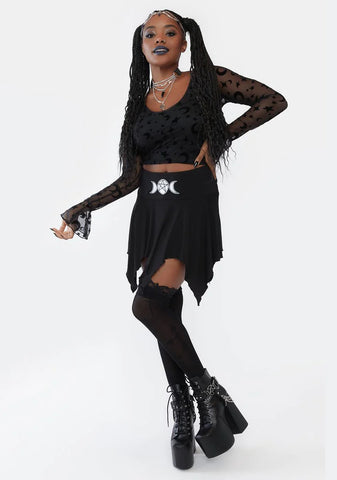 Perfect Spellcaster Mesh Top