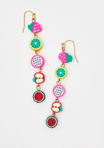 Perfect Ingredients Fruit Drop Earrings