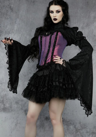 Morbid Interest Lace Shrug