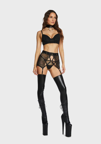 Don't Wanna Go Lingerie Set