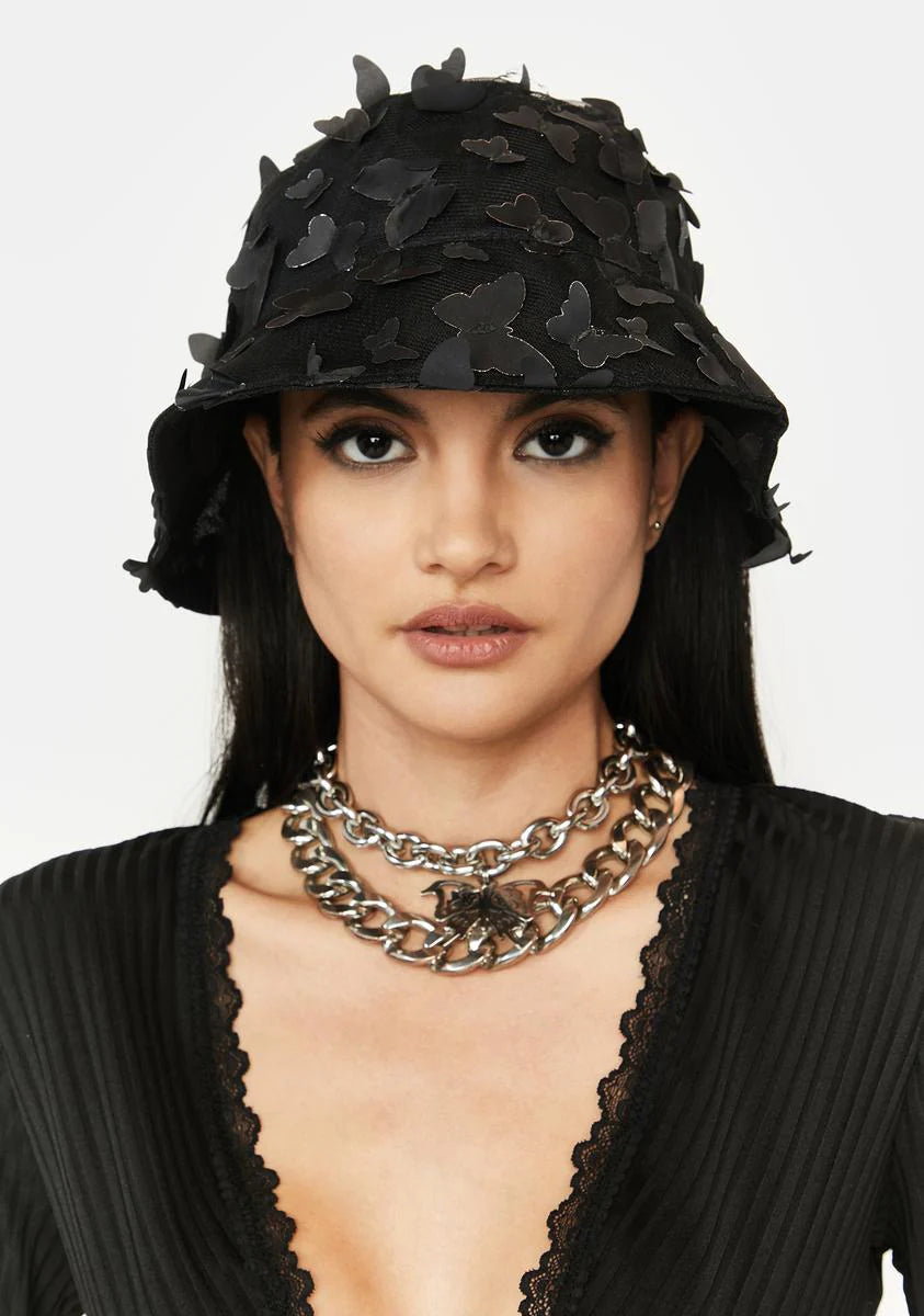 Bewitched Own The Magic Butterfly Bucket Hat
