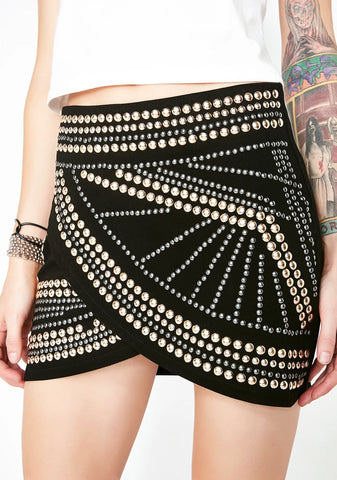 Rock N' Roll Queen Mini Skirt