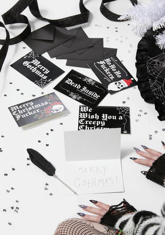 Naughty Listers Holiday Card Set