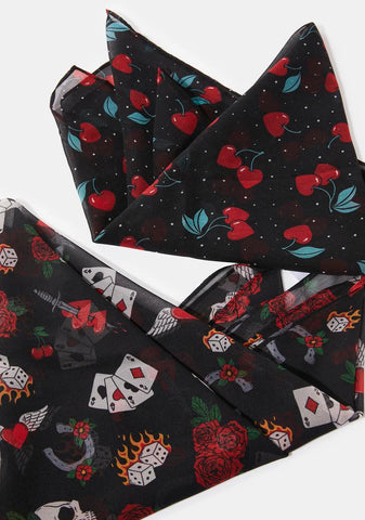 Rockabilly Baby Head Scarfs