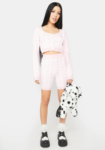 Cute By Design Plaid Shorts