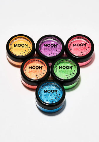 Neon Orange UV Glitter Shaker