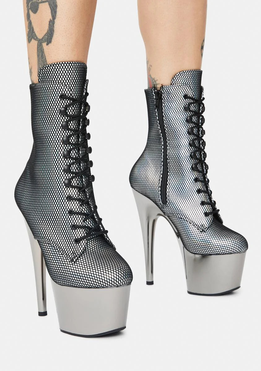 Up And Up Lace Up Ankle Boots