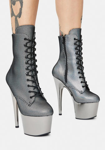 Up And Up Lace Up Ankle Boots