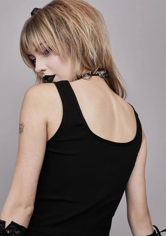 Final Bow Crop Tank Top