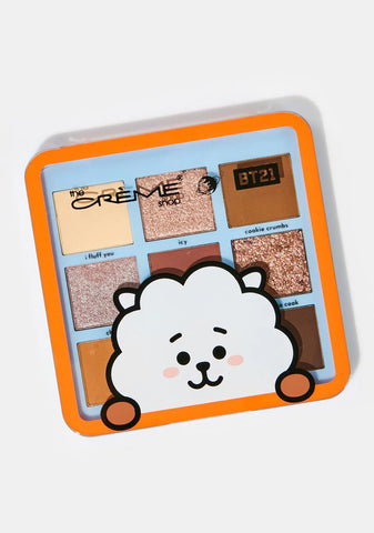 X BT21 The Right Fluff 9 Pan Eyeshadow Palette