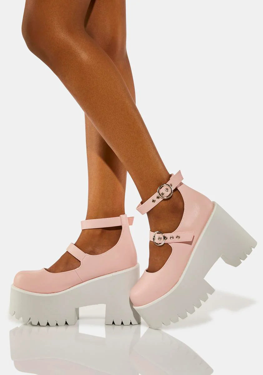 Rock Me Gently Platform Heels
