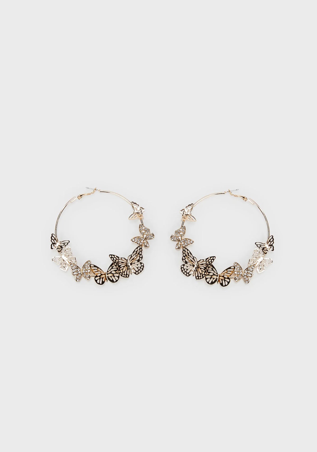 Nature's Princess Hoop Earrings