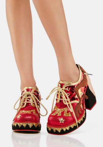 Tazmanian Whirlwind Oxfords