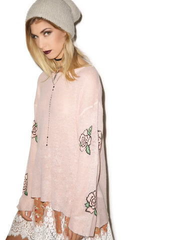 Painting The Roses Roadie Sweater - Black