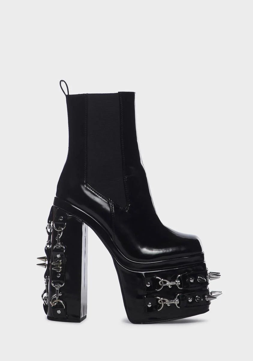 Crush Your Soul Platform Boots