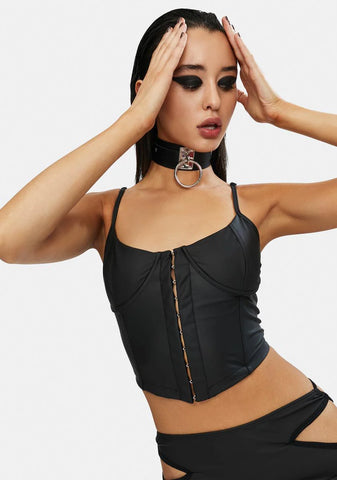 Took The Night Corset Top