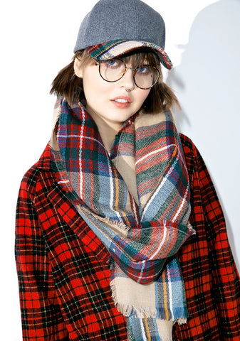 Daybreak Plaid Dad Hat