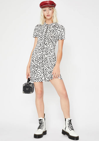 Ella De Vil Dalmatian Dress