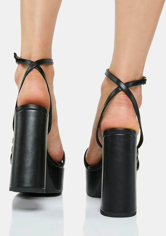 Shadow For You Always Platform Heels