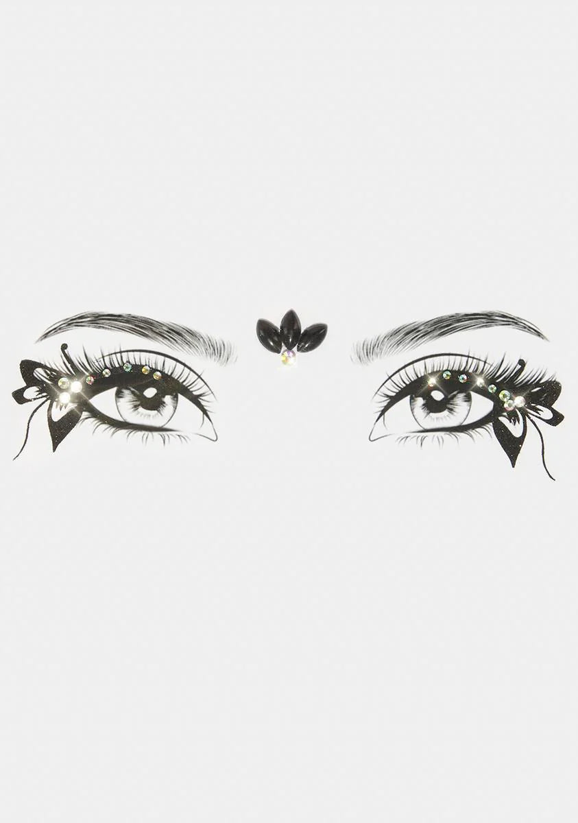 Lunar Fairy Butterfly Eye Stickers