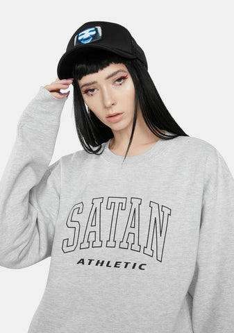 Outline Athletic Logo Sweatshirt