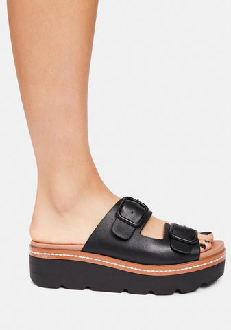 Black Surfs Up Sandals