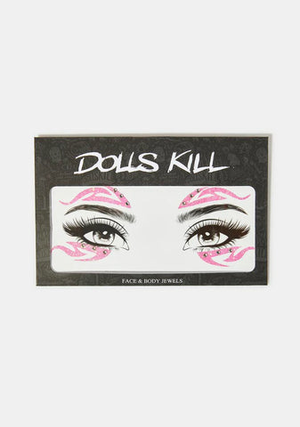 Catch A Wave Face Stickers