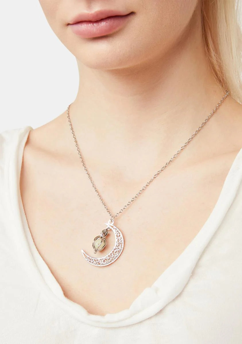 Lunar Force Pendant Necklace