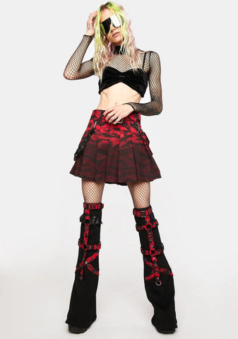 Revelation Series Elastic Velvet Suspender Bra