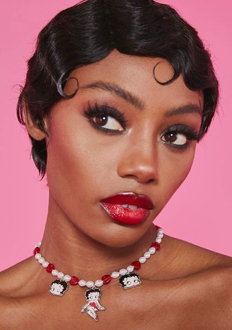 Ain't She Sweet Beaded Necklace