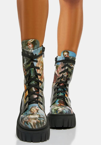 Da Vinci's Demons Combat Boots