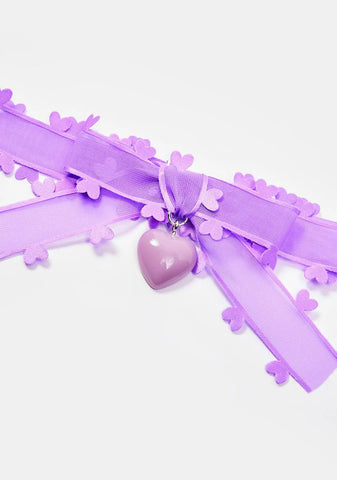Iris Cuter And Prettier Heart Choker