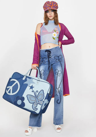 Fateful Bloom Mesh Tank Top