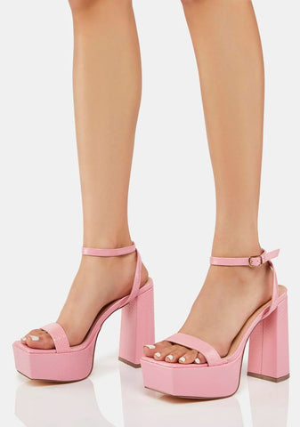Sweet Luscious Elixir Platform Heels