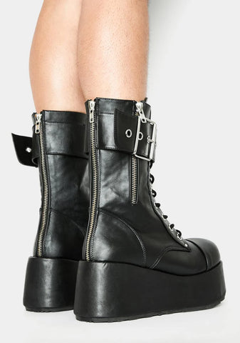 Petrol Ankle Boots