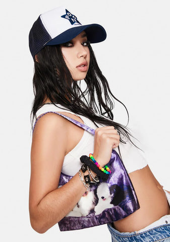 Navy Porn Star Trucker Hat