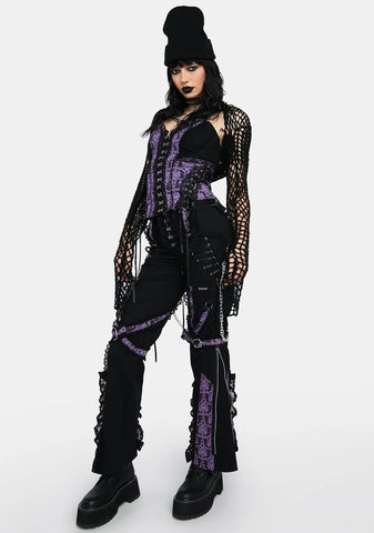 Purple Enchanted Dark Street Pants