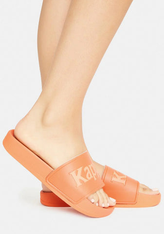 Orange 222 Banda Adam 17 Slide Sandals