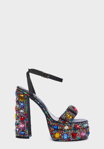 Janette Embellished Heels