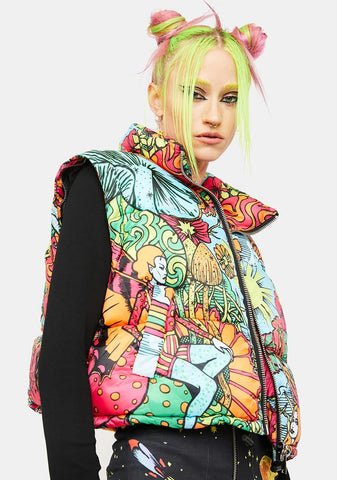 Scenic Route Convertible Puffer Jacket