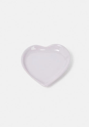 Lavender Heart Trinket Dish