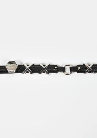 Death Marks The Spot O-Ring Choker