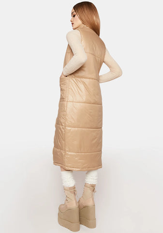 Khaki Keeping Watch Trench Vest