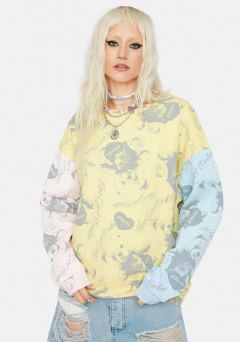 Bear Panel Sweatshirt